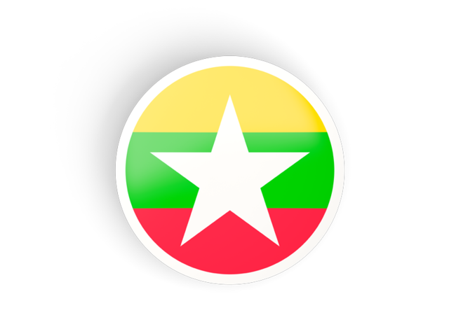 Illustration Of Flag Of Myanmar - Myanmar Flag, Transparent background PNG HD thumbnail