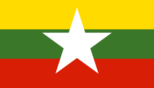 New Flag Of Myanmar - Myanmar Flag, Transparent background PNG HD thumbnail