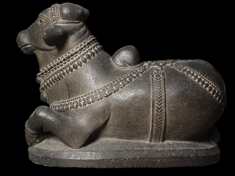 Figure Of Nandi, The Bull Of Shivaside - Nandi Bull, Transparent background PNG HD thumbnail