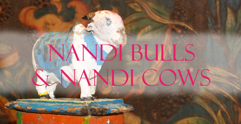 Indian Nandi Bull And Cows Carvings From Opium - Nandi Bull, Transparent background PNG HD thumbnail