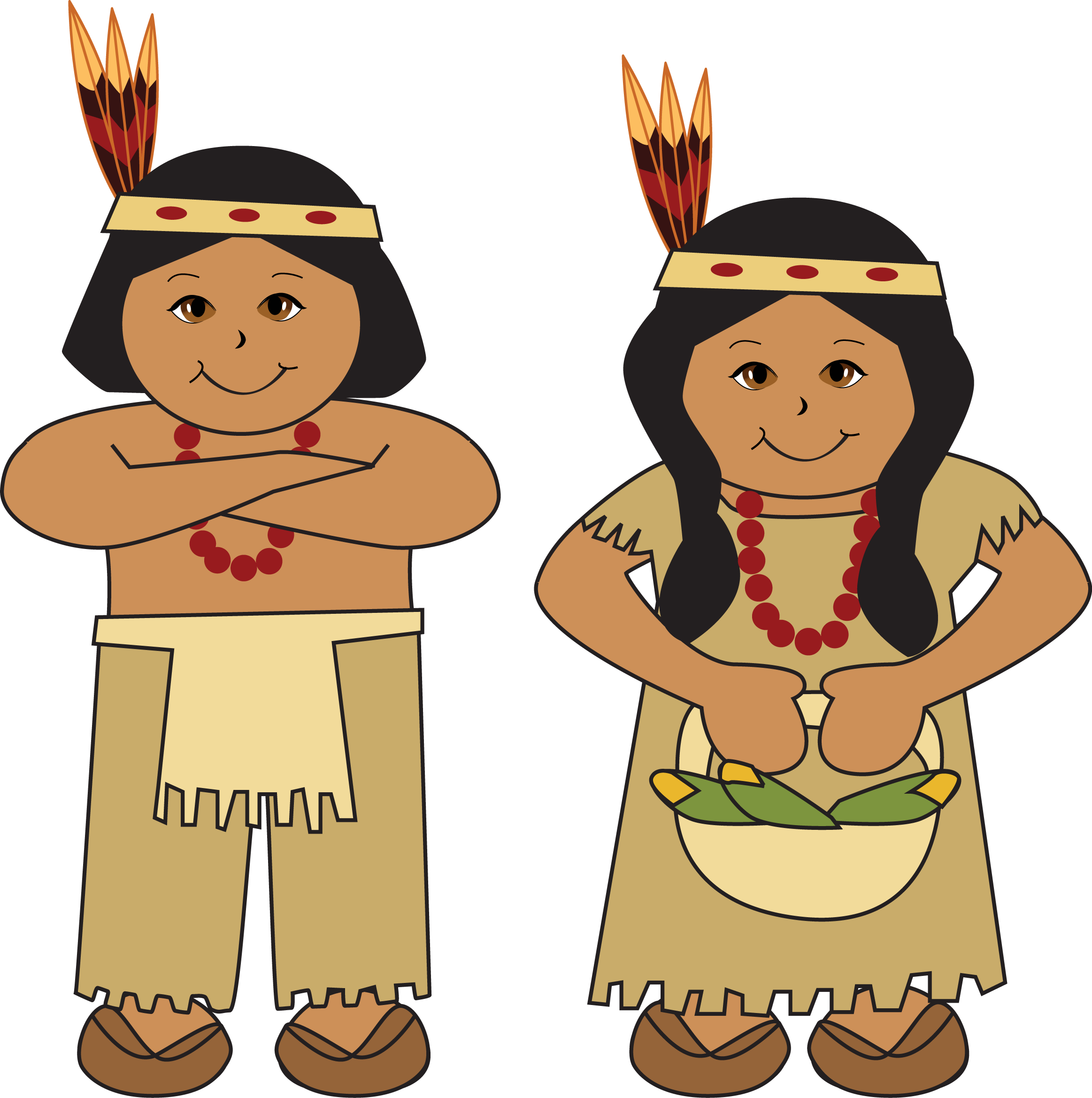 Native American Clipart Cute · Indians Clipart - Native American Man, Transparent background PNG HD thumbnail
