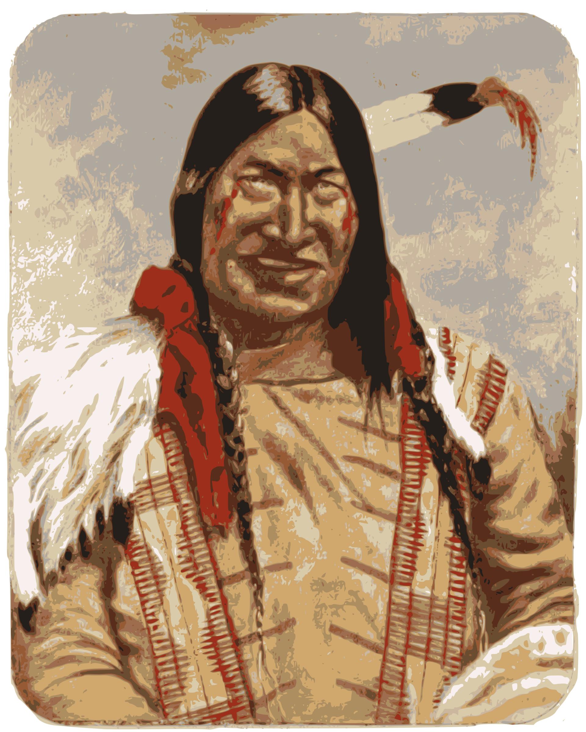 Native American Man - Native American Man, Transparent background PNG HD thumbnail