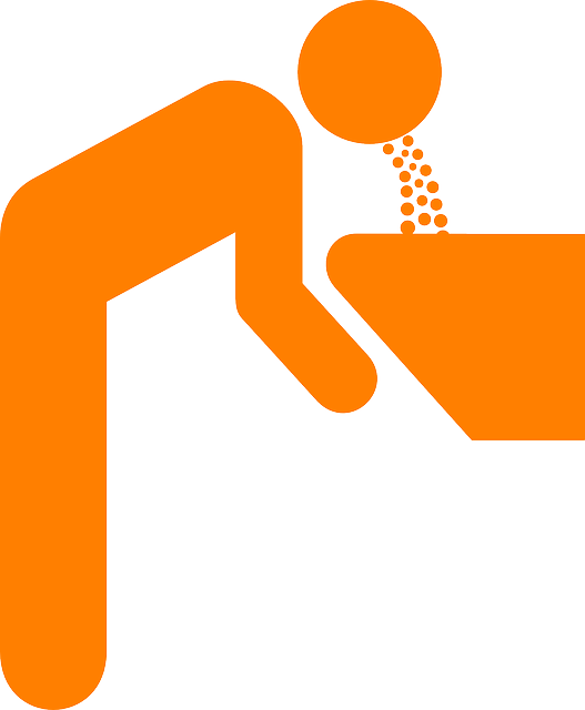 Free Vector Graphic: Figure, Vomit, Orange, Human   Free Image On Pixabay   309910 - Nausea And Vomiting, Transparent background PNG HD thumbnail