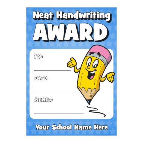 Neat Handwriting Award Certificate Set - Neat Handwriting, Transparent background PNG HD thumbnail