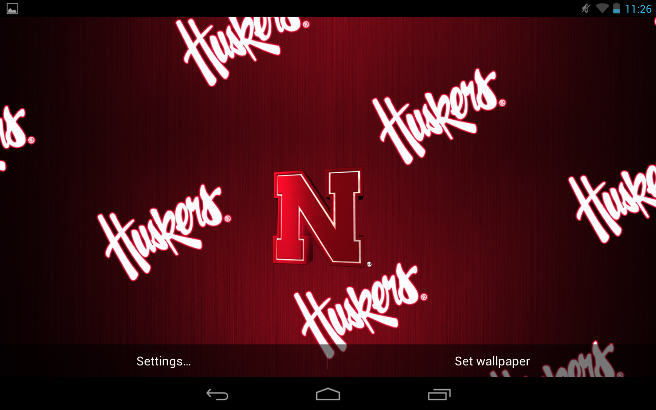 Free Nebraska Huskers iPhone 