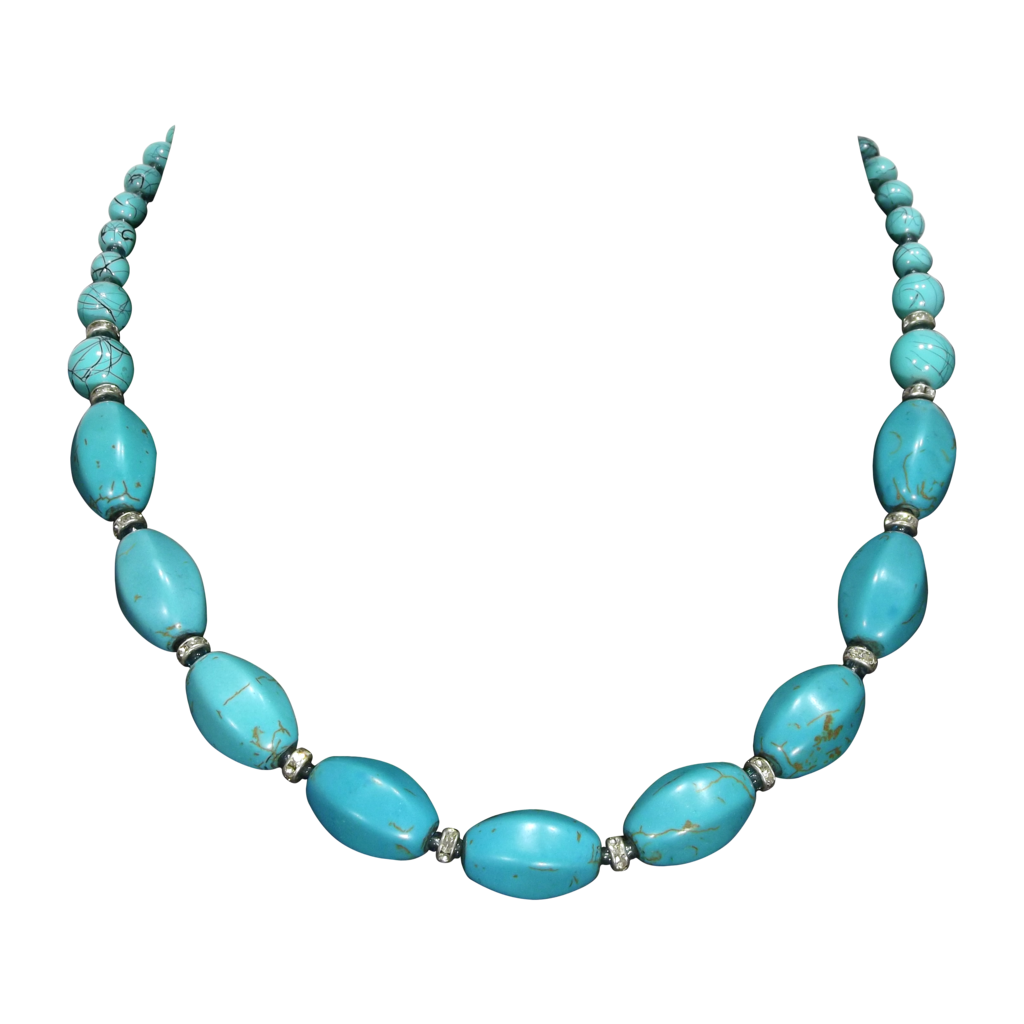 Turquoise Necklace Png By Adagem - Necklace, Transparent background PNG HD thumbnail
