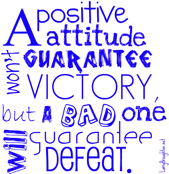 Bad Attitude Guarantee Defeat - Negative Attitude, Transparent background PNG HD thumbnail