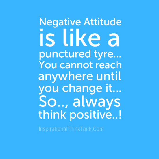 Negative Attitude Quotes. u20