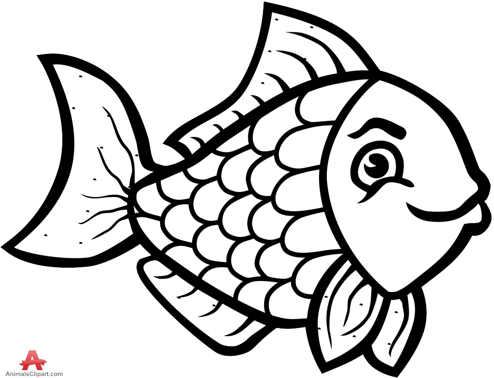 999X764 Nemo Fish Clipart Black And White - Nemo Fish Black And White, Transparent background PNG HD thumbnail