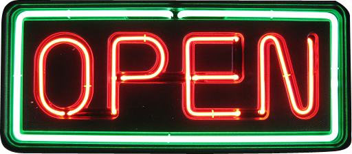 Information Information - Neon Sign, Transparent background PNG HD thumbnail