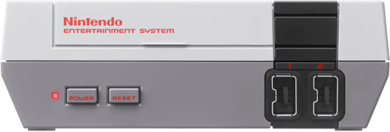 Nes Classic Edition System Front View - Nes, Transparent background PNG HD thumbnail