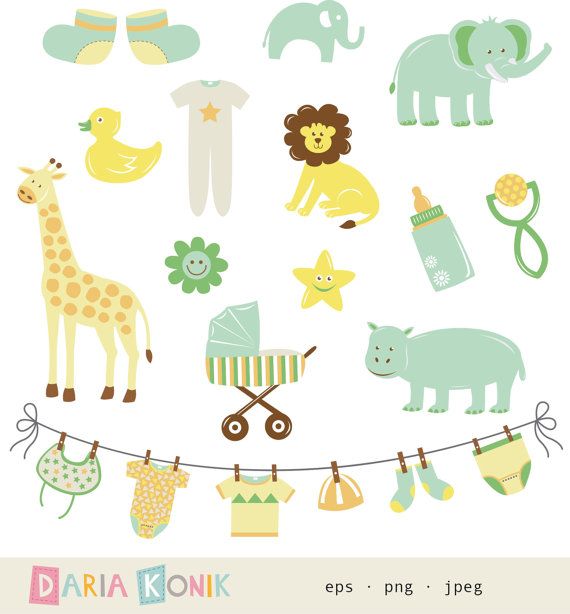 Neutral Baby Shower Clipart - Neutral Baby Shower, Transparent background PNG HD thumbnail