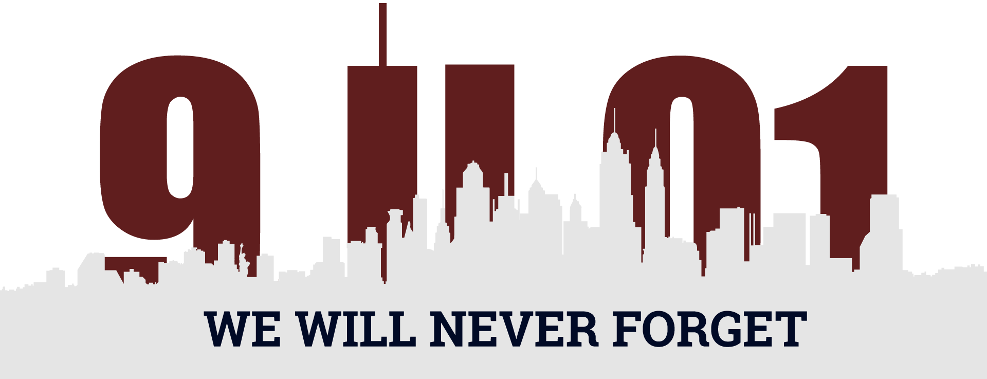 9/11 Victim Compensation Fund   Zadroga Act Benefits Claims - Never Forget 9 11, Transparent background PNG HD thumbnail