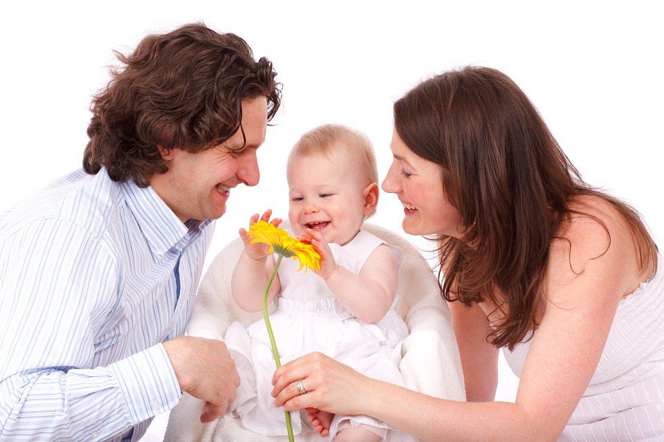 Baby Caucasian Child Daughter Family Father Girl - New Family With Baby, Transparent background PNG HD thumbnail
