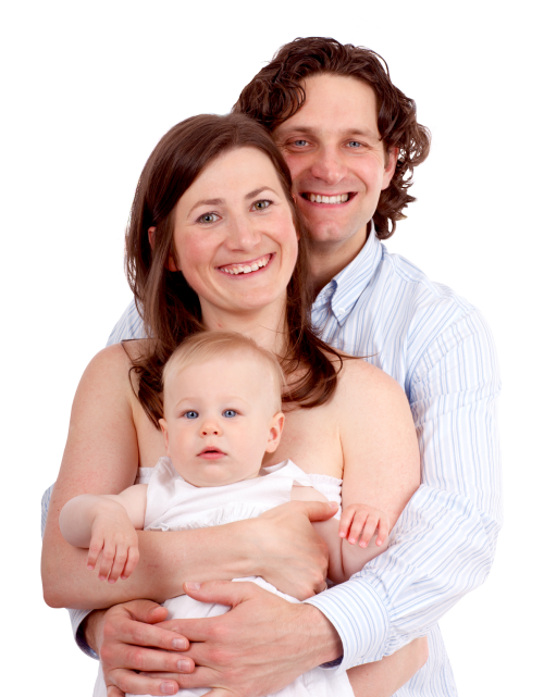 Download Couple With Baby PNG Image, New Family With Baby PNG - Free PNG