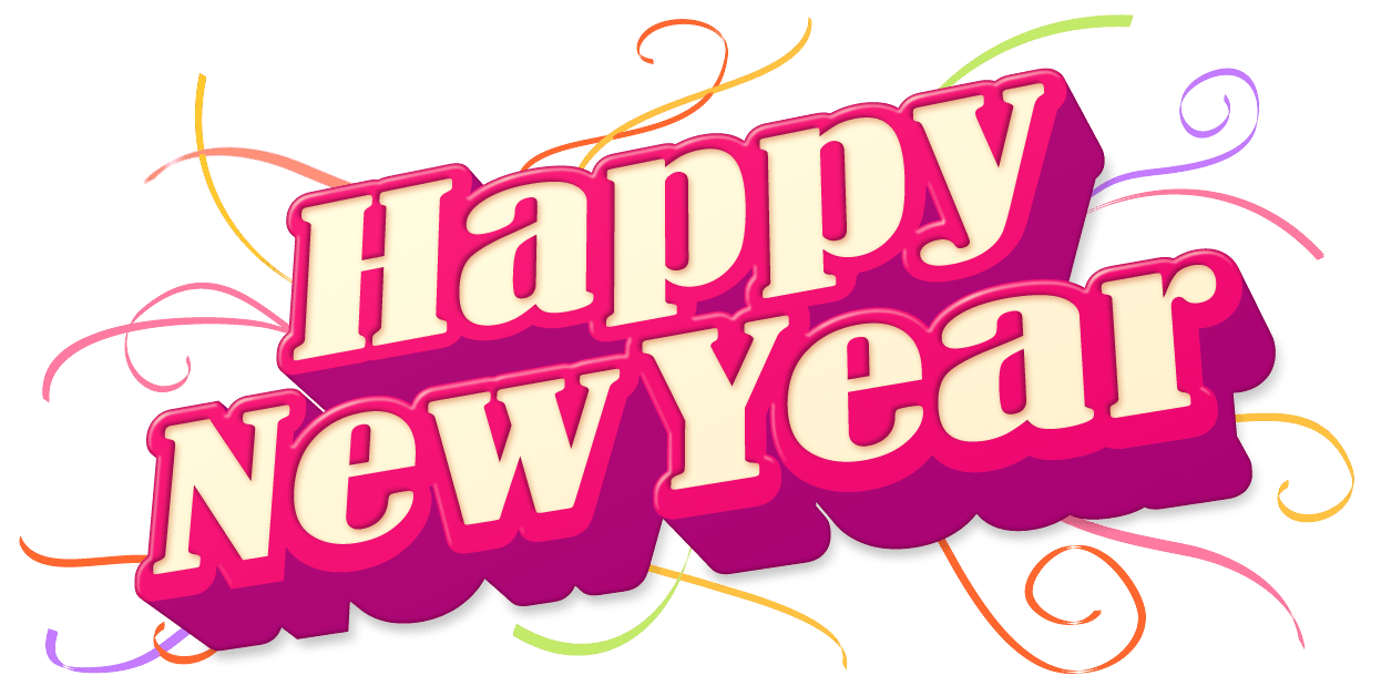 Happy New Year Png Picture - New Year, Transparent background PNG HD thumbnail