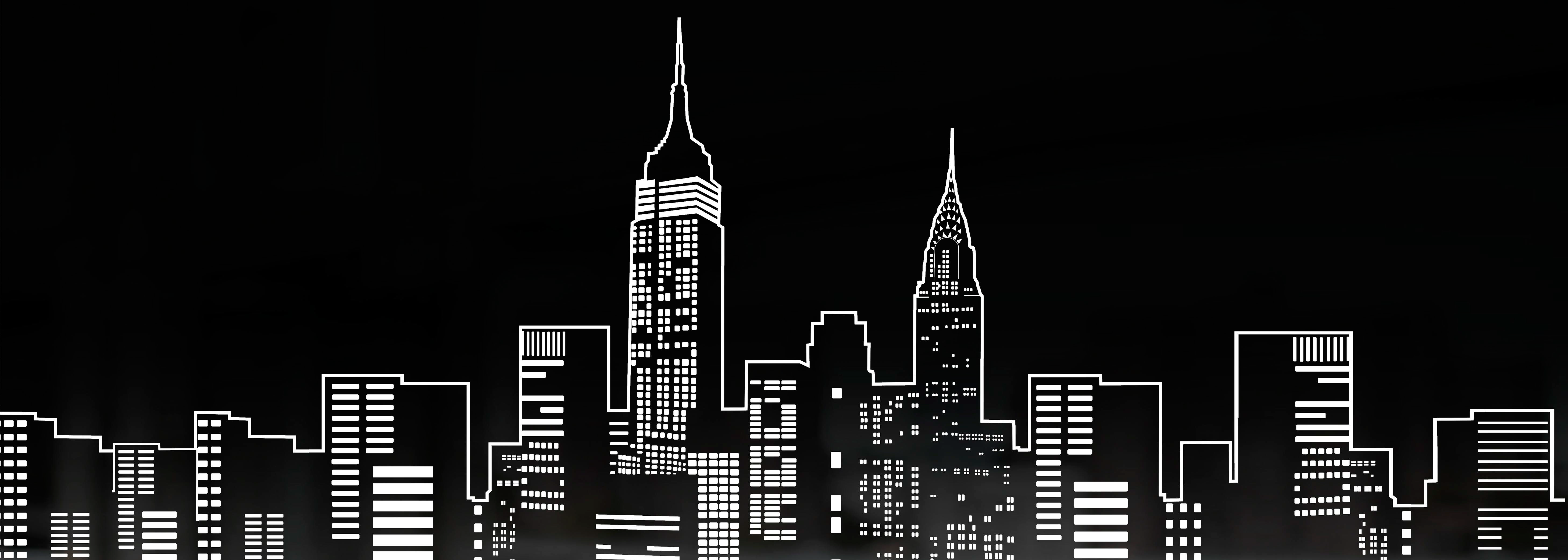 New York City Edition - New York City Black And White, Transparent background PNG HD thumbnail