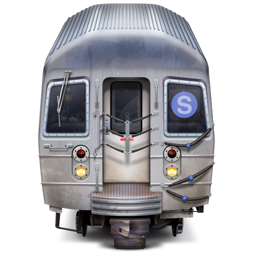 512X512 Pixel - New York Subway, Transparent background PNG HD thumbnail