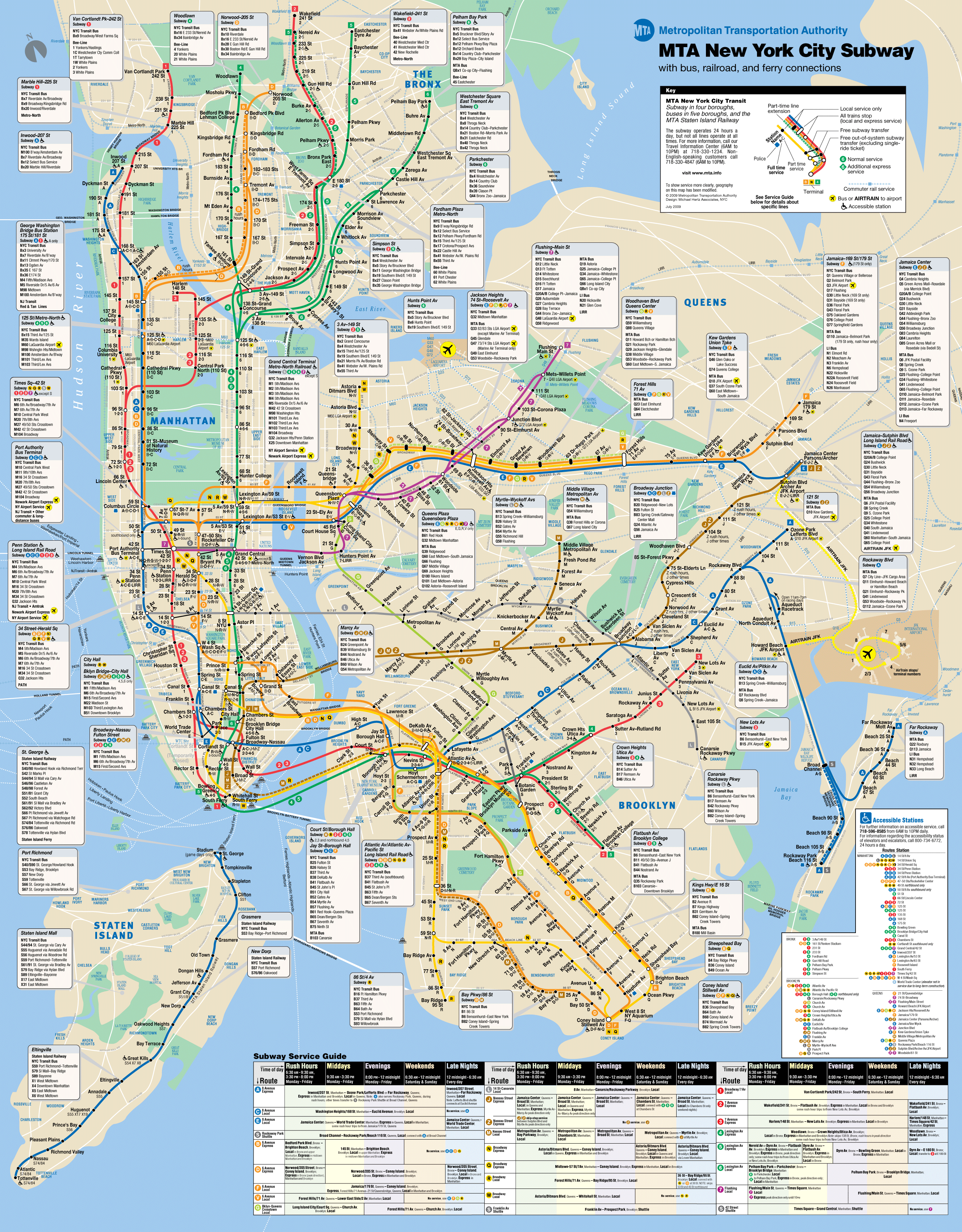 New York City Subway Map (Metro)   New York City Maps - New York Subway, Transparent background PNG HD thumbnail