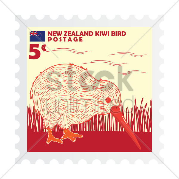 New Zealand Postage Stamp Design Vector Graphic - New Zealand Post Vector, Transparent background PNG HD thumbnail