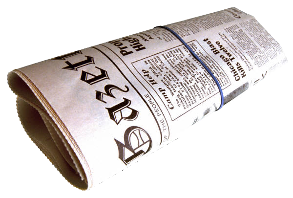 Newspapers At Your Library - Newspaper, Transparent background PNG HD thumbnail