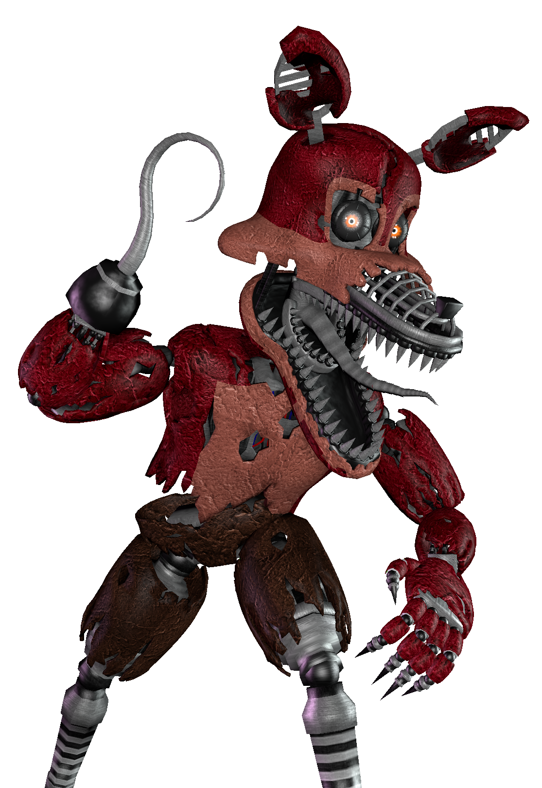 Download Nightmare Foxy PNG i