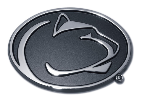 Penn State Nittany Lions Chrome Metal Auto Emblem (Nittany Lion) Ncaa - Nittany Lion, Transparent background PNG HD thumbnail