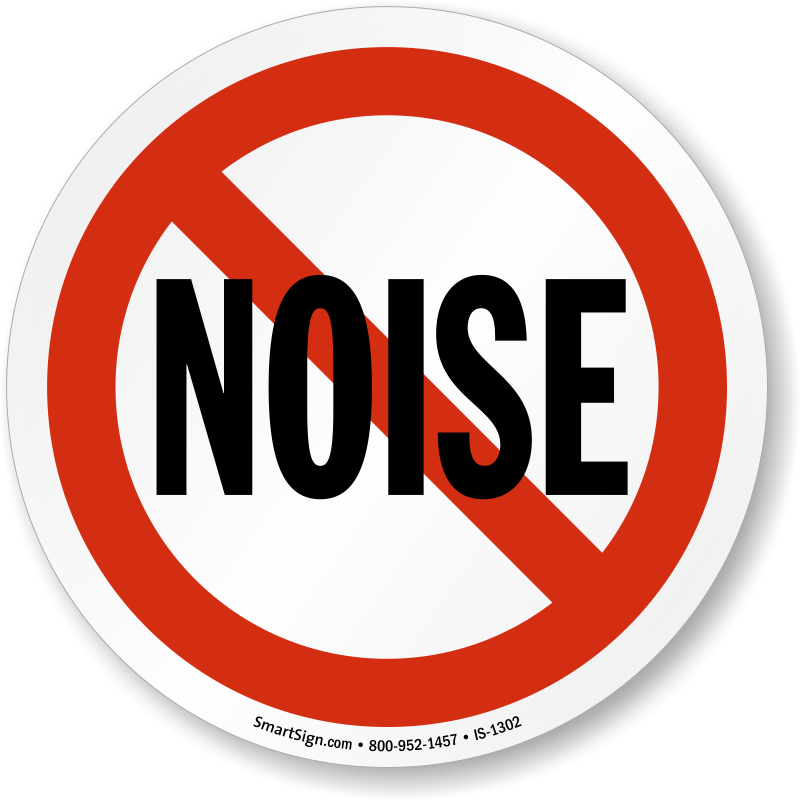 No Noise Cliparts #2877166 - No Noise, Transparent background PNG HD thumbnail