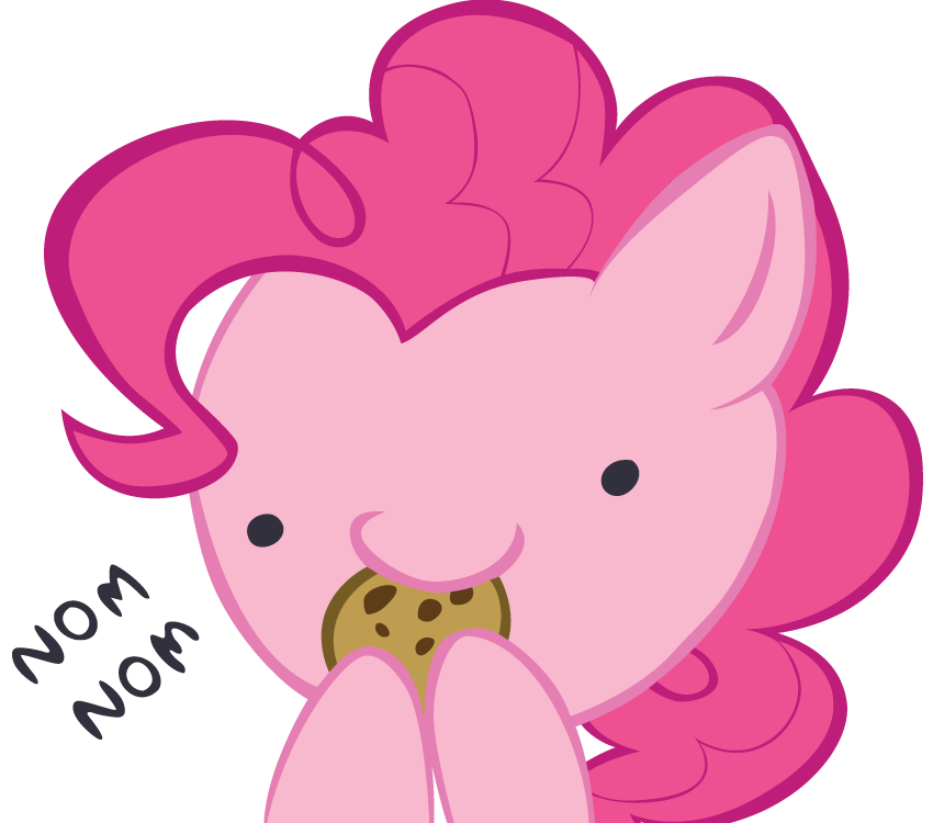 Pinkie Pie   Nom Nom By Ocarina0Ftimelord Hdpng.com  - Nom Nom, Transparent background PNG HD thumbnail
