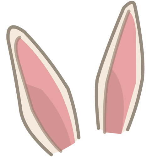 Easter Bunny Ears Png Hd - Nose, Transparent background PNG HD thumbnail