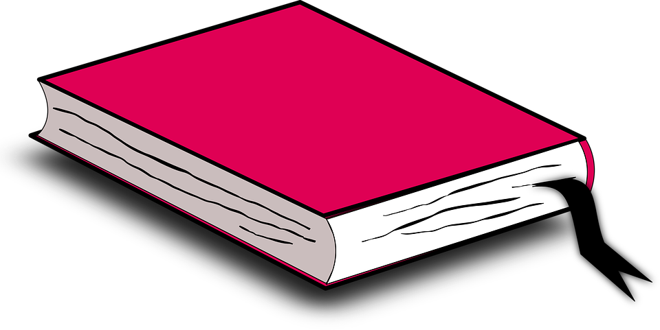 Book, Read, Novel, Pages, Pink, Literature, Drawing - Novel, Transparent background PNG HD thumbnail