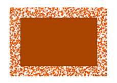 Border With Brown Leaves - November Border, Transparent background PNG HD thumbnail