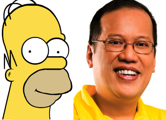 Homer Simpson And Noynoy Aquino: Separated At Birth - Noynoy Aquino, Transparent background PNG HD thumbnail