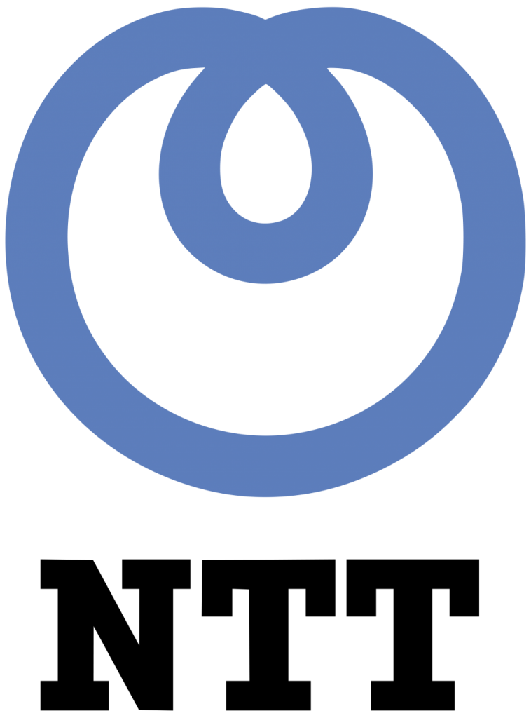 NTT Group logo. Some logos ar