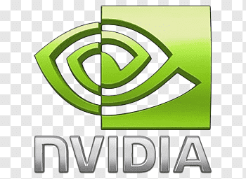 Transparent Nvidia Logo White