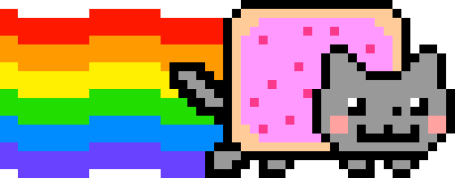 Nyan Cat Long Rainbow