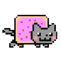 Nyan Cat Vector by EmyWarrior