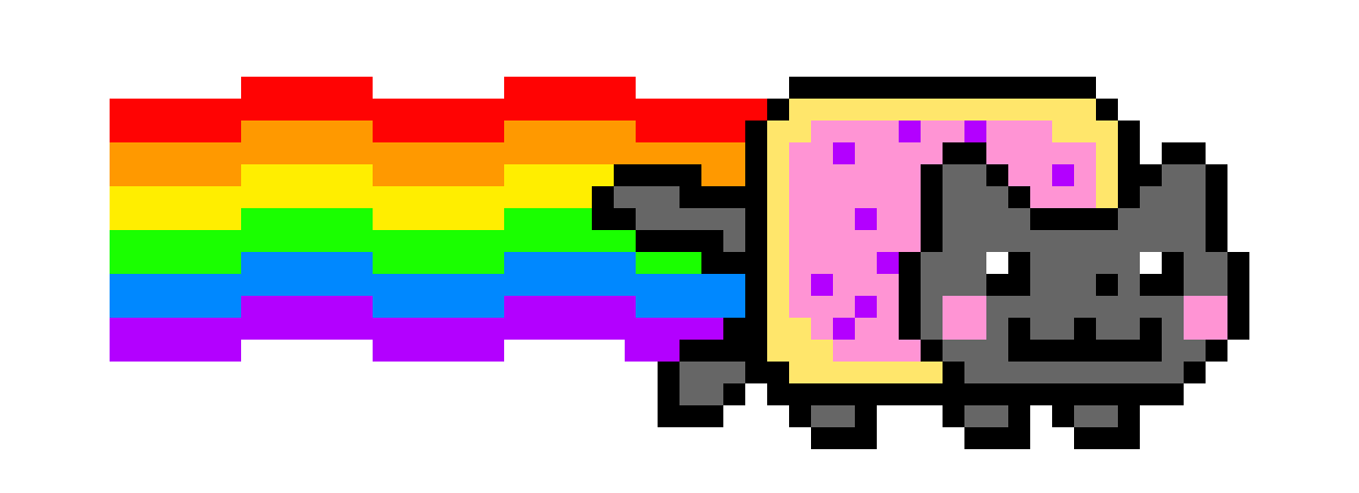 The Nyan Cat - Nyan Cat, Transparent background PNG HD thumbnail