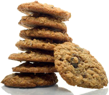 Oatmeal Raisin Cookies - Oatmeal Raisin Cookies, Transparent background PNG HD thumbnail