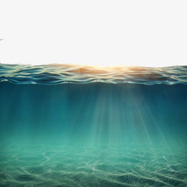 Water Under The Sun, Surface Beauty Hd Picture Sunlit, Sunrise Over Sea, Natural Beauty Free Png Image - Ocean Background, Transparent background PNG HD thumbnail