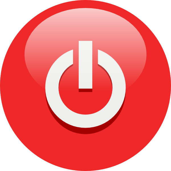 Red Turn Off Png Image #14567 - Off, Transparent background PNG HD thumbnail