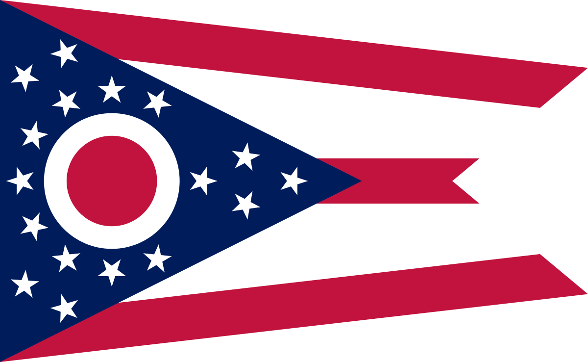 Png Images - Ohio Flag, Transparent background PNG HD thumbnail