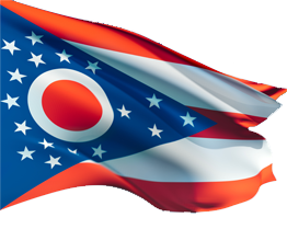 State Seal Flag - Ohio Flag, Transparent background PNG HD thumbnail