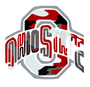 Ohio State Logo Camo Clip Art - Ohio State, Transparent background PNG HD thumbnail
