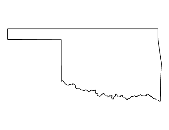 Oklahoma Pattern. Use The Printable - Oklahoma Outline, Transparent background PNG HD thumbnail