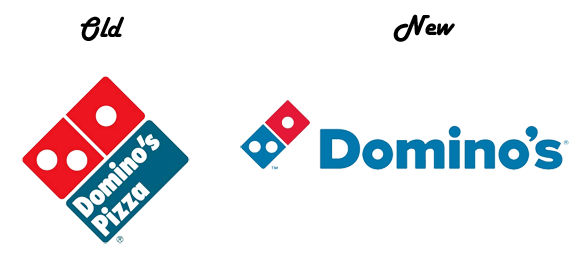 Dominos Old Vs New Logo - Old And New, Transparent background PNG HD thumbnail