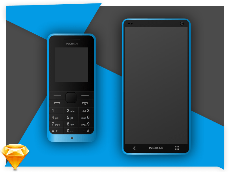 Old And New Nokia Concept - Old And New, Transparent background PNG HD thumbnail