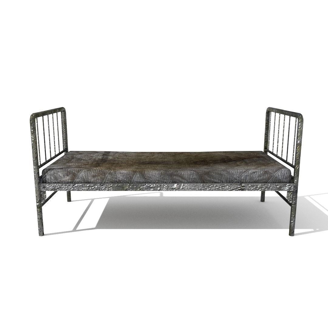 Old Hospital Bed Of The Picture Gallery - Old Bed, Transparent background PNG HD thumbnail