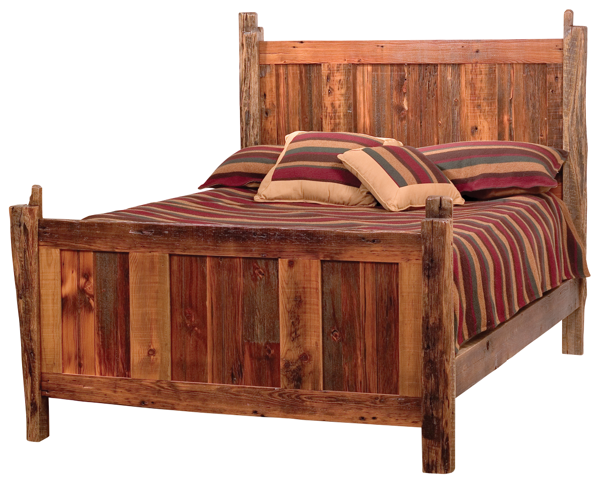 Rustic Furniture - Old Bed, Transparent background PNG HD thumbnail