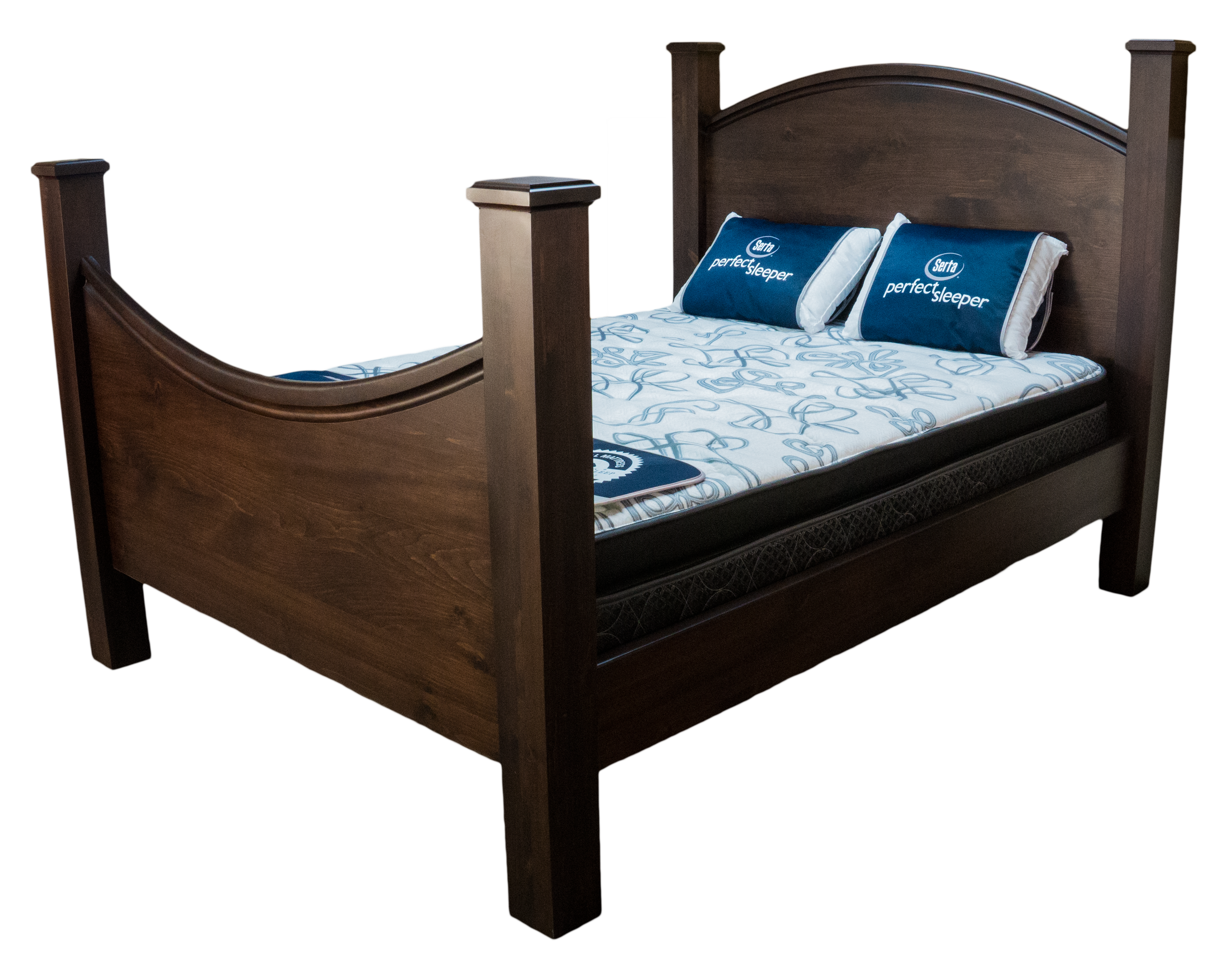 Shaker Curve Bed - Old Bed, Transparent background PNG HD thumbnail